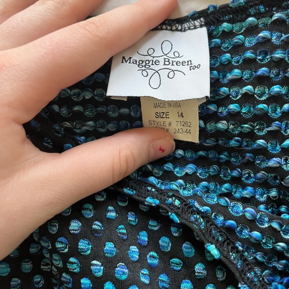 Maggie Breen Blue Dress - Picture 3 of 3